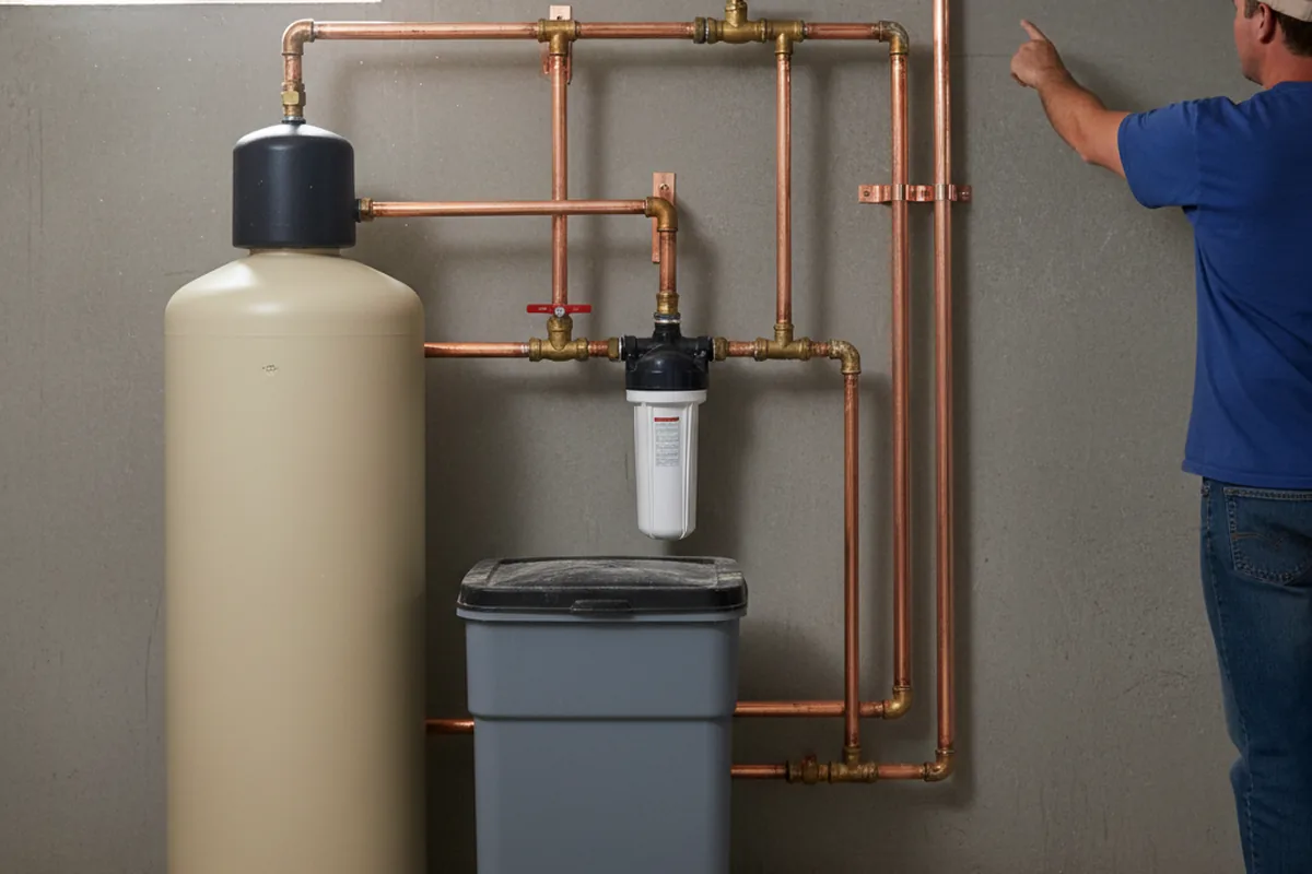 Whole-house water treatment system installed in Payne